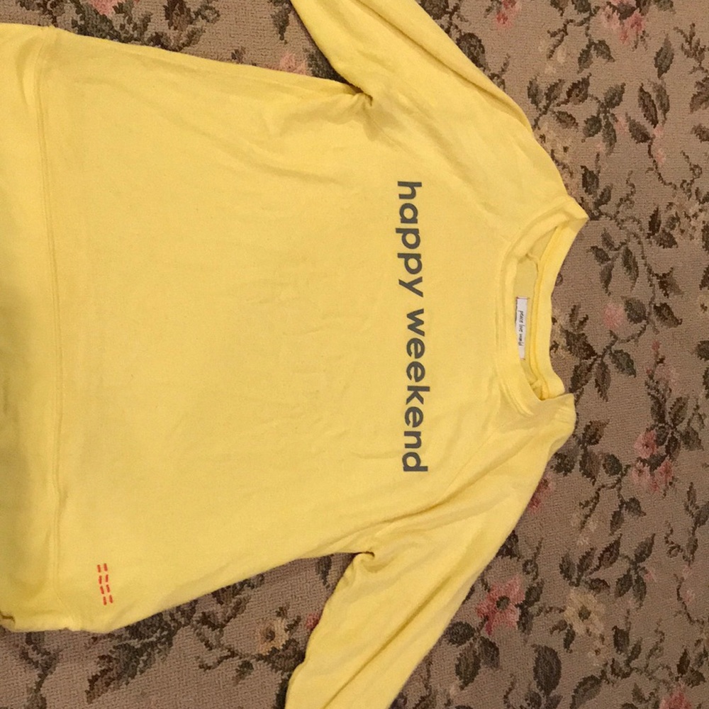 PEACE LOVE WORLD KIDS LARGE SWEATER